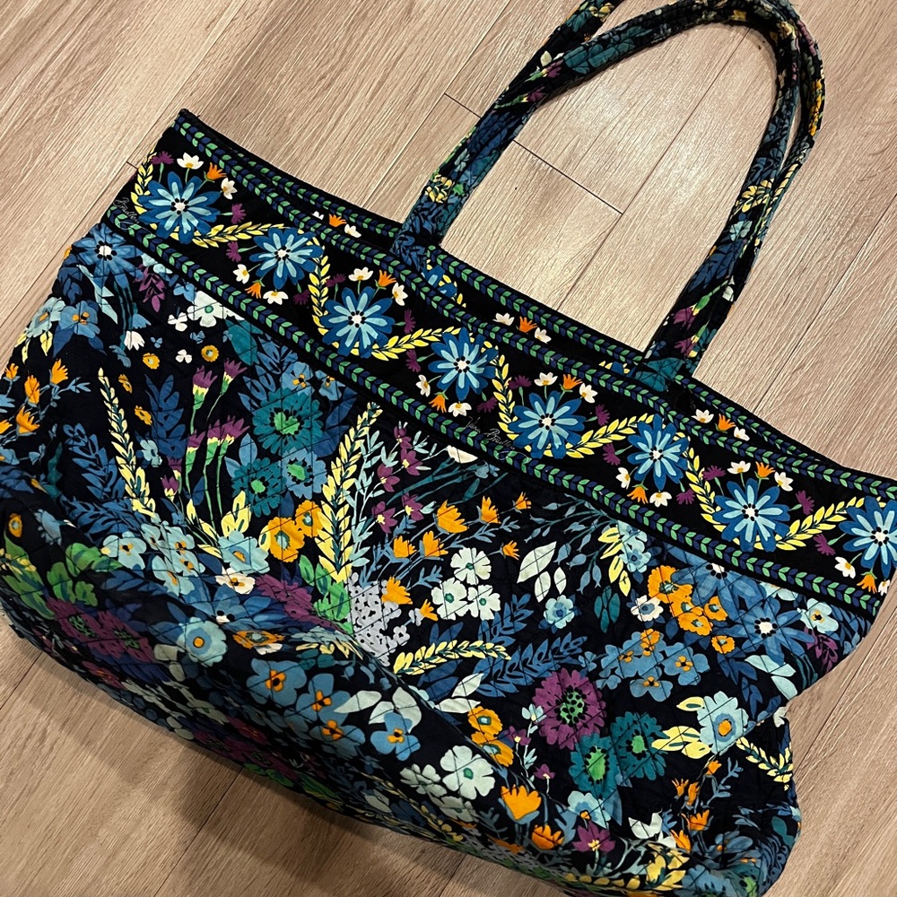 Vera Bradley Floral Patterned Tote Bag